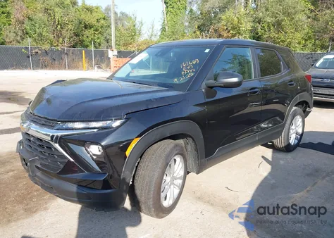 2025 Chevrolet Trailblazer Ls из США, поврежденный, VIN KL79MMSP0SB114873